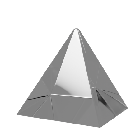 Pyramid Shape  3D Illustration