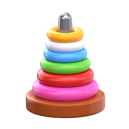 Pyramid Toy  3D Icon