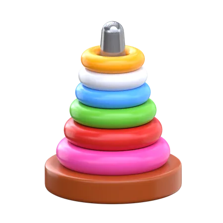 Pyramid Toy  3D Icon