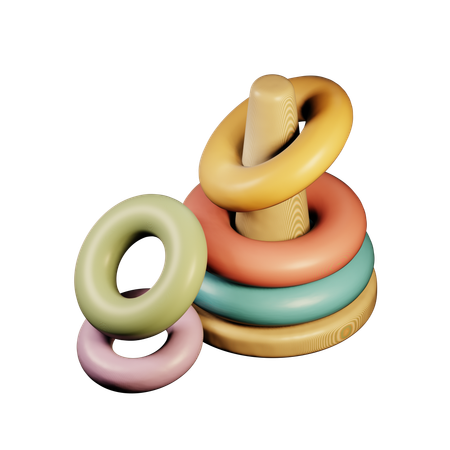 Pyramid Toy  3D Icon