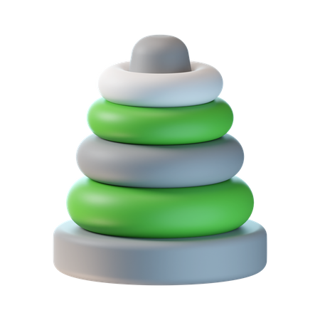 Pyramid Toy  3D Icon