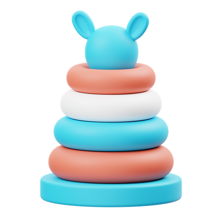 Pyramid Toy  3D Icon
