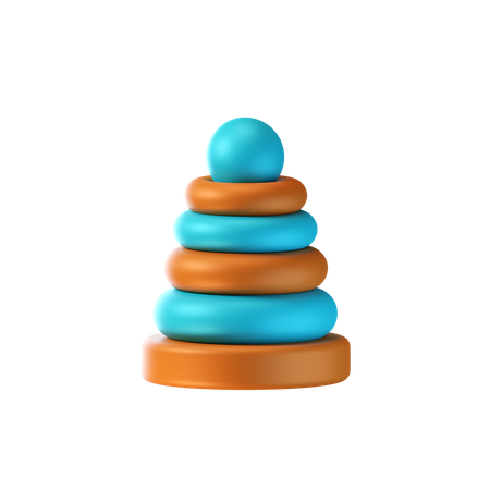 Pyramid Toy  3D Icon