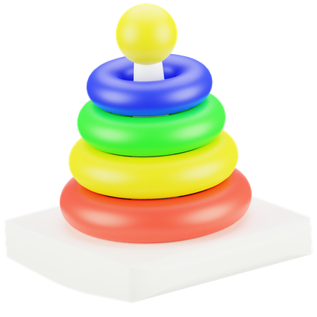 Pyramid Toy  3D Icon