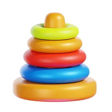 PYRAMID TOYS COLORFULL  3D Icon