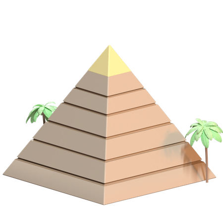 Pyramide  3D Icon