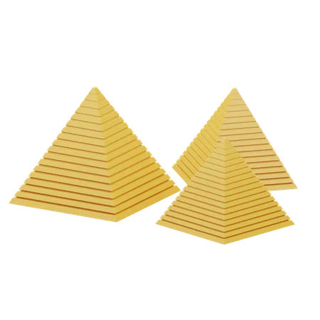 Pyramide  3D Icon