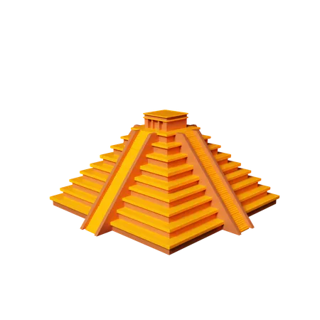 Pyramide  3D Icon