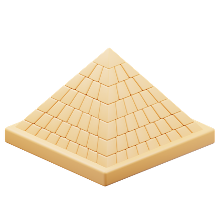 Pyramide  3D Icon