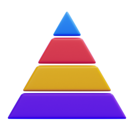 Pyramide  3D Icon