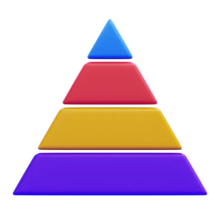 Pyramide  3D Icon