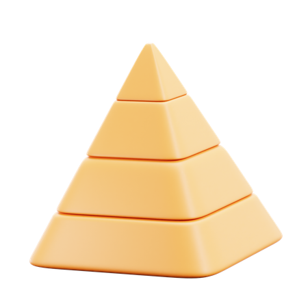 Pyramide  3D Icon