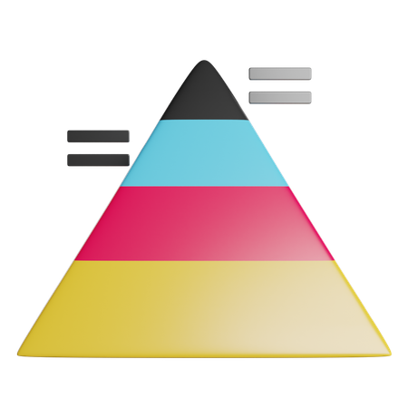 Pyramide  3D Icon