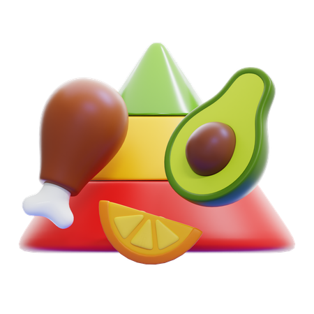 Pyramide  3D Icon