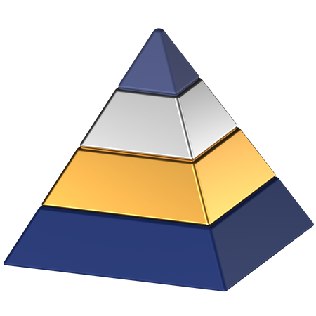 Pyramide  3D Icon