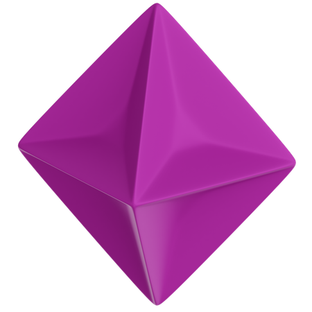 Pyramide abstrakte Form  3D Icon