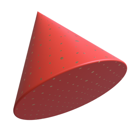 Pyramide cylindrique  3D Illustration