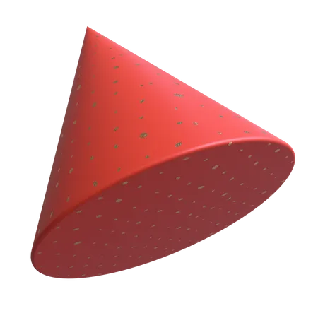 Pyramide cylindrique  3D Illustration