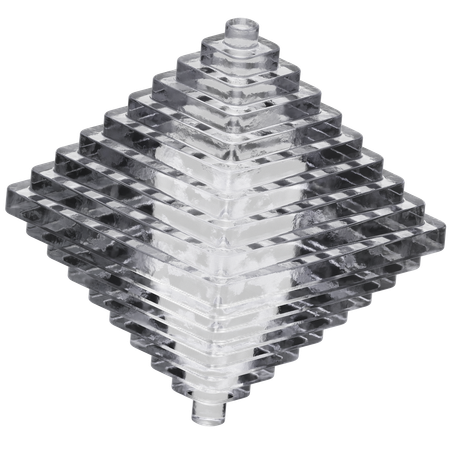 Pyramide de glace  3D Icon