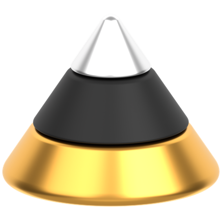 Diagramme pyramidal  3D Icon