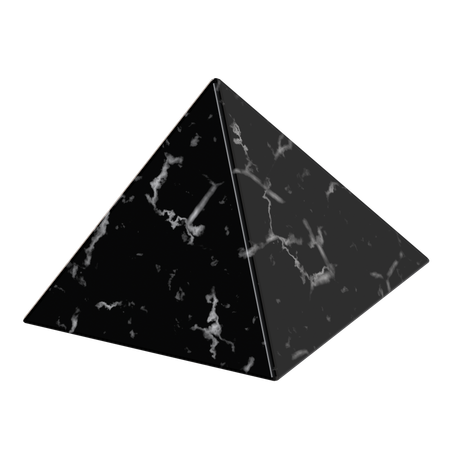 Marbre pyramide  3D Icon