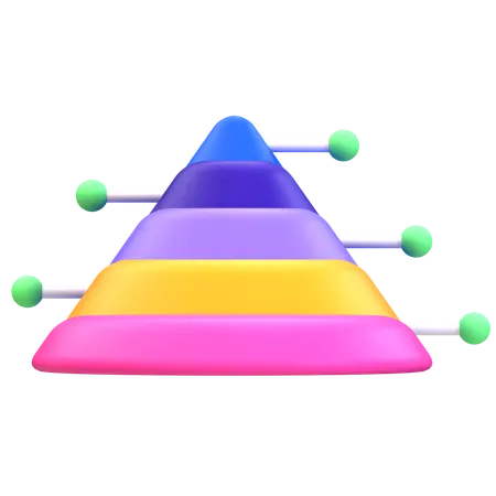 Pyramidenanalyse  3D Icon