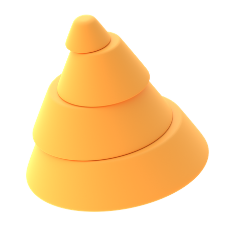 Pyramidenform  3D Icon