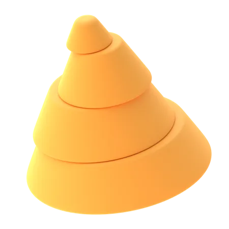 Pyramidenform  3D Icon