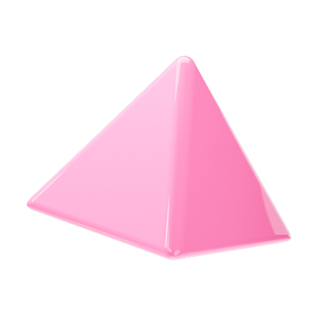 Pyramidenform  3D Icon