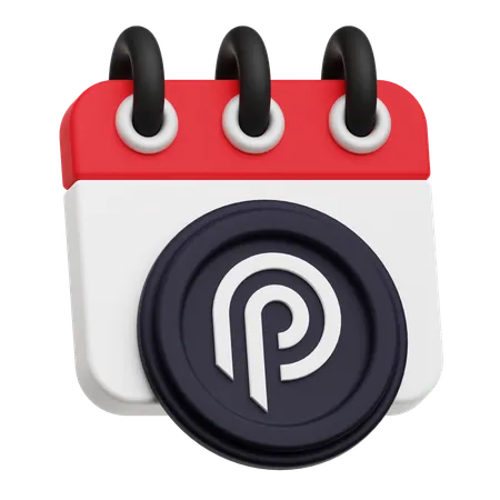 Pythonネットワークカレンダー  3D Icon