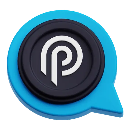Pythonネットワークチャット  3D Icon