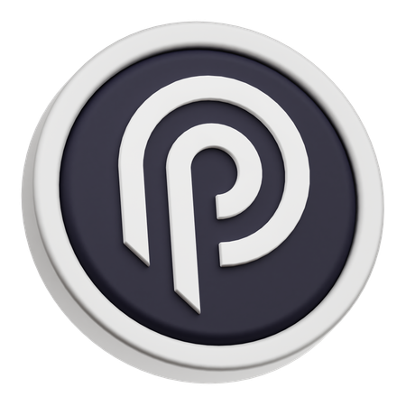 Pythonネットワークコイン  3D Icon