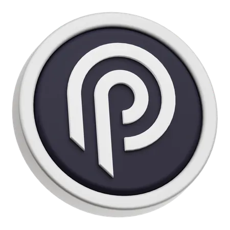 Pythonネットワークコイン  3D Icon