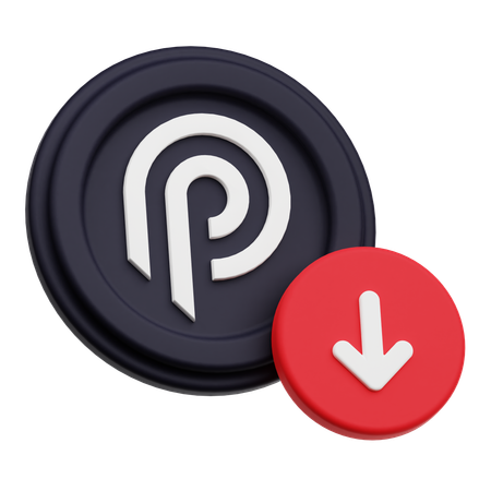 Pyth Network Down  3D Icon