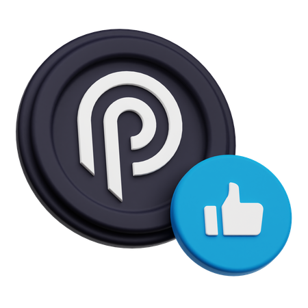 Pythonネットワークのような  3D Icon