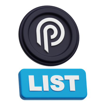 Python ネットワーク リスト  3D Icon