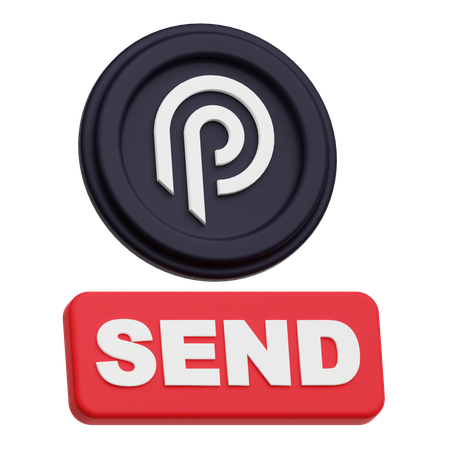 Pyth Network Send  3D Icon