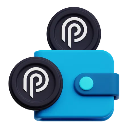 Pythonネットワークウォレット  3D Icon