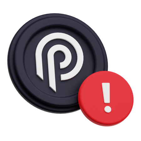 Python ネットワーク警告  3D Icon