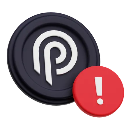 Python ネットワーク警告  3D Icon
