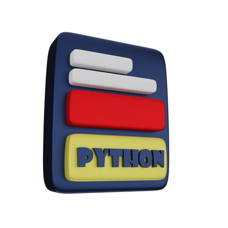 Python File  3D Icon