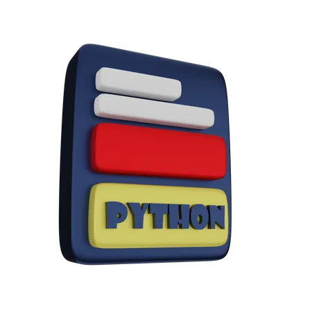 Python File  3D Icon