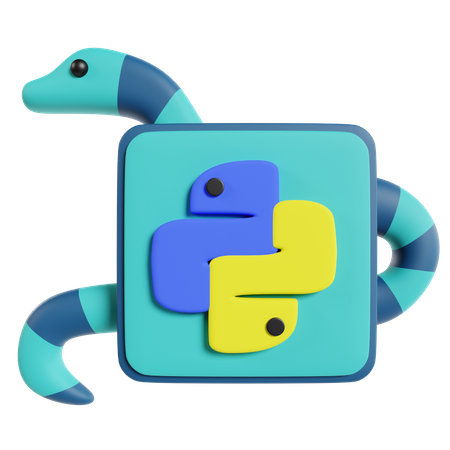 Python-Sprache  3D Icon