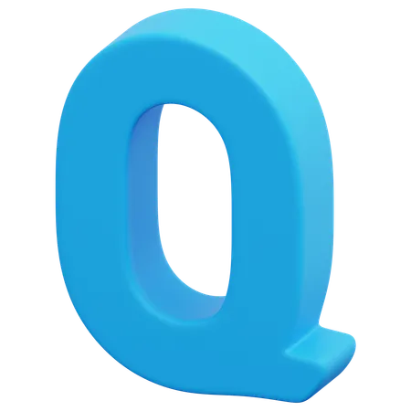 Q  3D Icon
