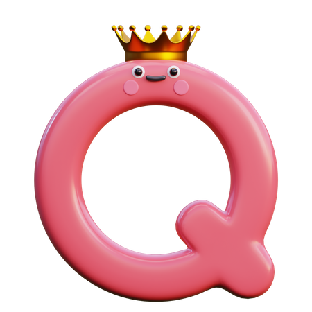 Q  3D Icon