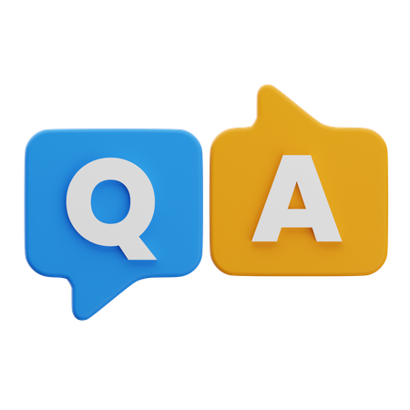 Q & A  3D Icon