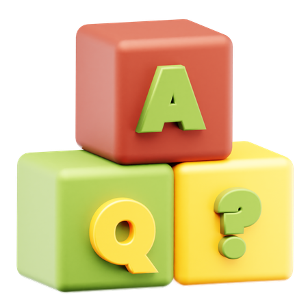 Q And A  3D Icon