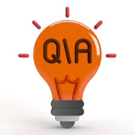 Qa  3D Icon