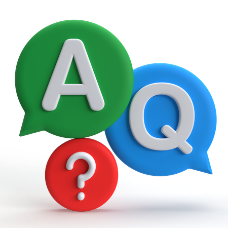 QA  3D Icon