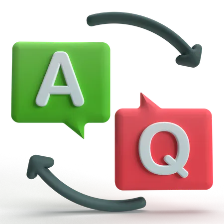 QA  3D Icon